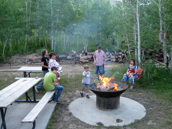 2009 White Family Reunion at Scofield, UT